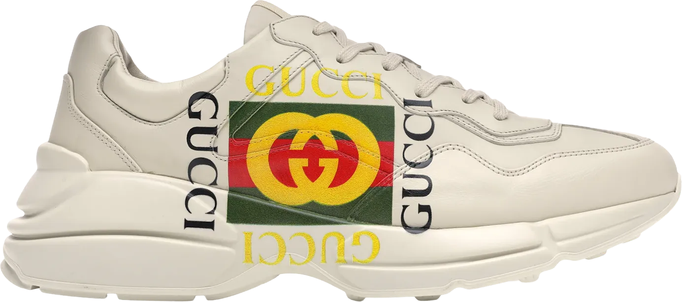 Gucci Rhyton Logo Ivory